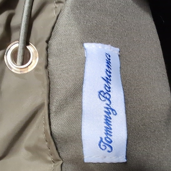 Tommy Bahama Puffer Backpack Olive Green - Picture 9 of 13